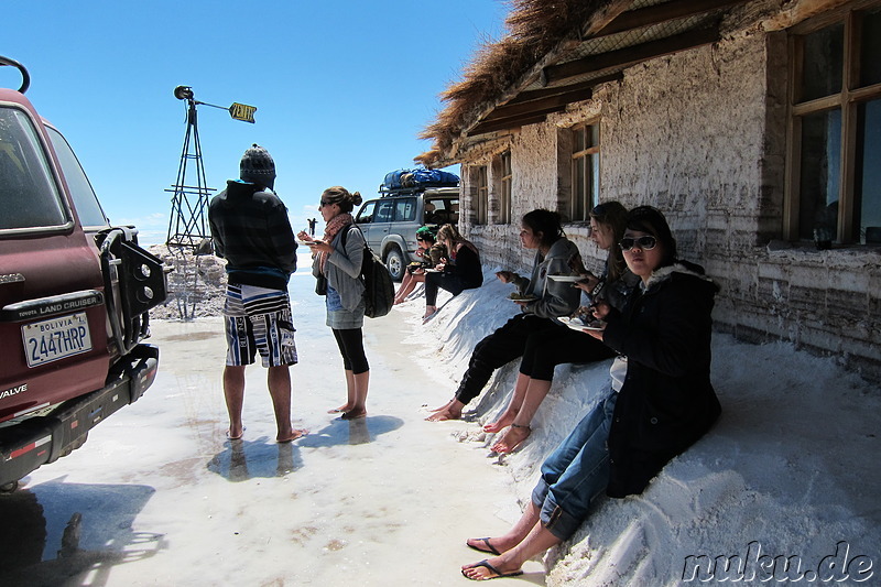 Salzhotel in Uyuni, Bolivien