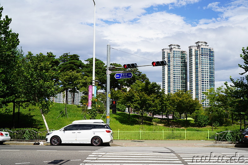 Sangdong Lake Park in Bupyeong, Incheon, Korea