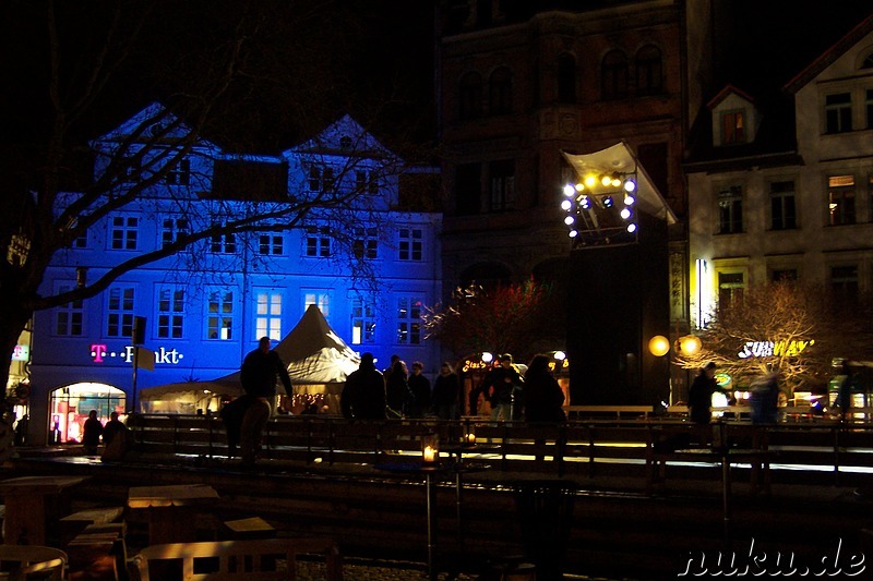 Schlittschuhbahn auf dem Kohlmarkt, Braunschweig