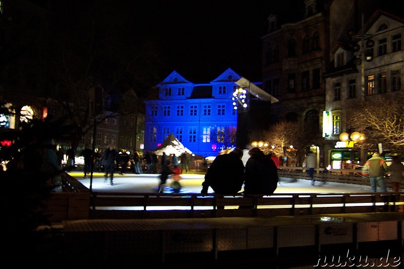 Schlittschuhbahn auf dem Kohlmarkt, Braunschweig