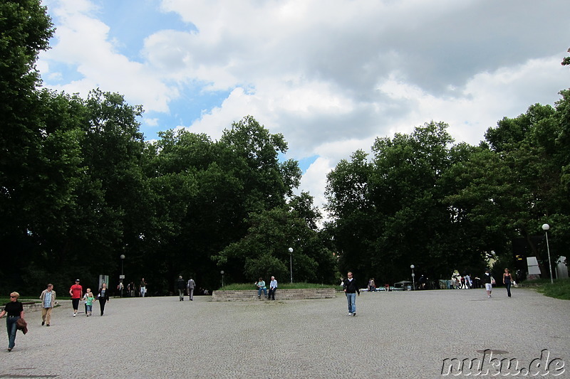 Schlossgarten in Stuttgart, Baden-Württemberg