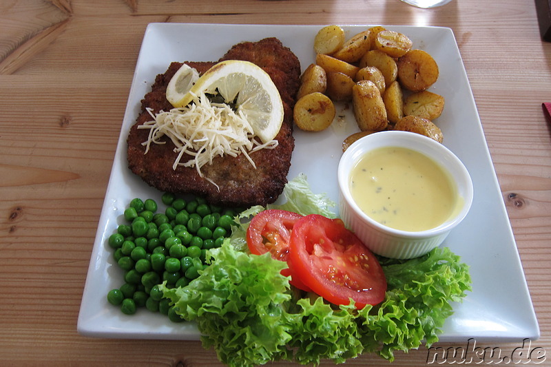 Schnitzel in Roskilde, Dänemark