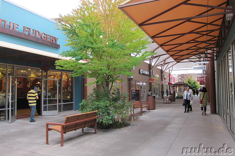 Seattle Premium Outlet bei Seattle, U.S.A.