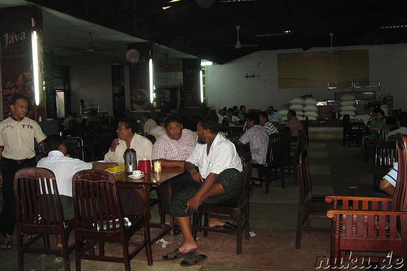 Sei Taing Kya Tea Shop in Yangon, Myanmar