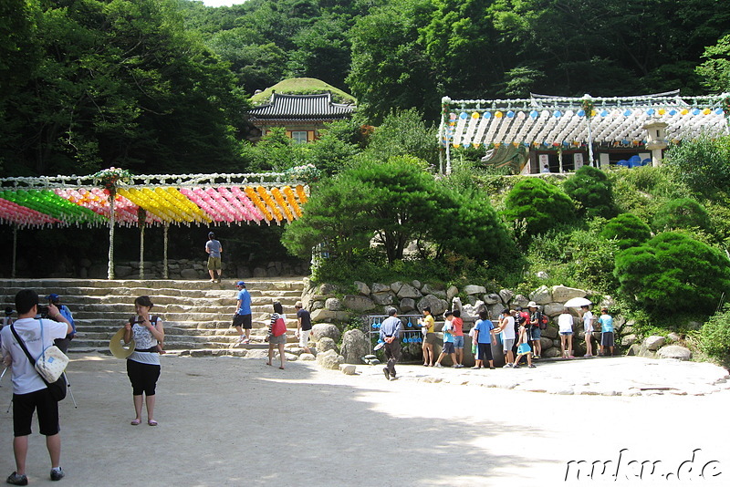 Seokguram-Grotte, Gyeongju, Korea