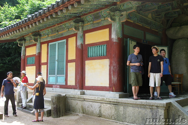 Seokguram-Grotte, Gyeongju, Korea