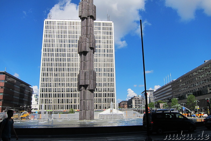 Sergels Torg in Stockholm, Schweden