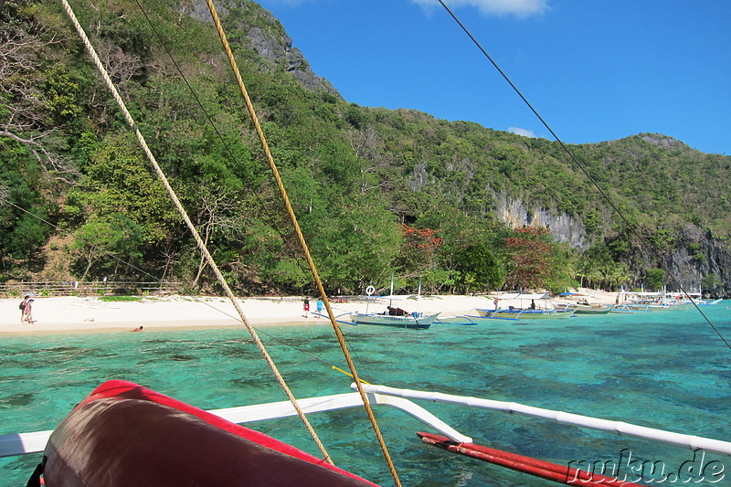 Seven Commandos Beach - Bacuit Archipelago, Palawan, Philippinen