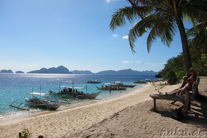 Seven Commandos Beach - Bacuit Archipelago, Palawan, Philippinen