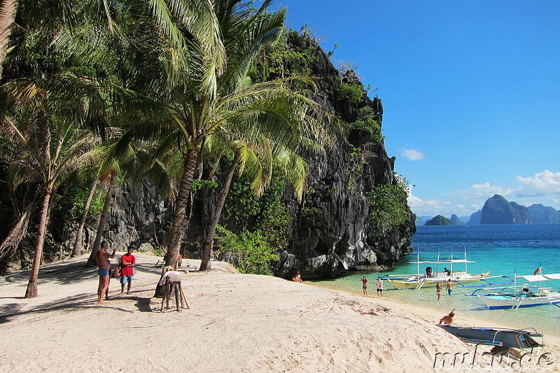 Seven Commandos Beach - Bacuit Archipelago, Palawan, Philippinen