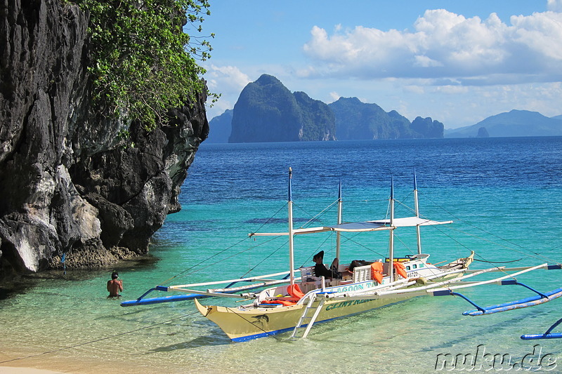 Seven Commandos Beach - Bacuit Archipelago, Palawan, Philippinen