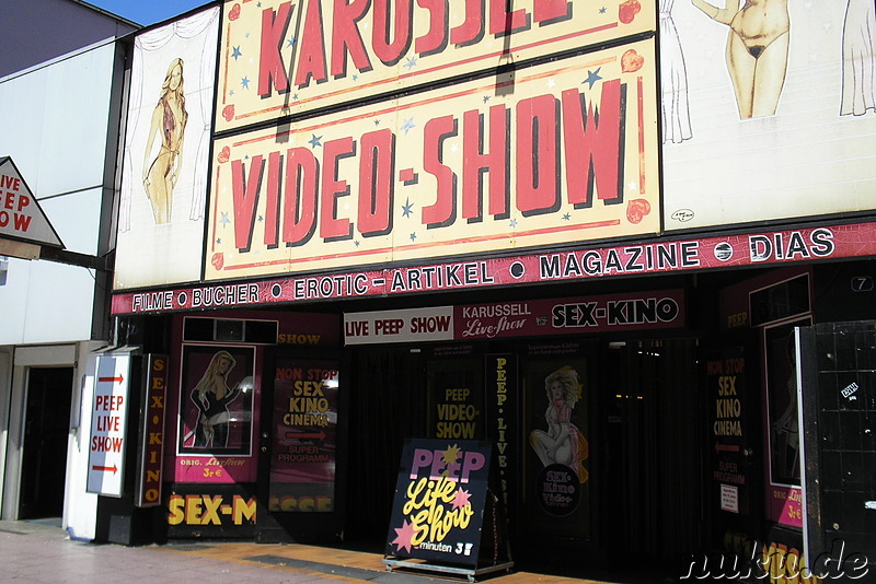 Sex-Kino / Video-Show auf der Reeperbahn