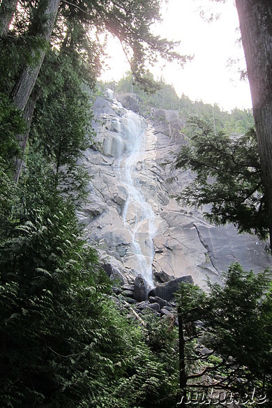 Shannon Falls in British Columbia, Kanada