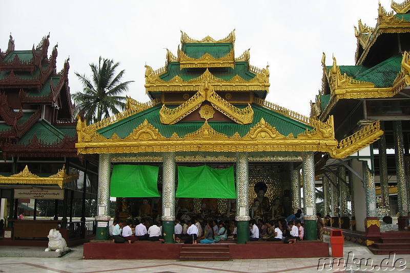 Shwe Dagon Paya - Tempel in Rangun, Birma