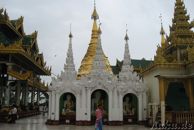 Shwe Dagon Paya - Tempel in Rangun, Birma