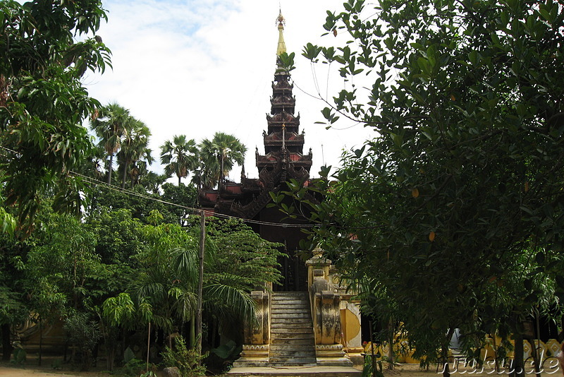 Shwe In Bin Kyaung - Kloster in Mandalay, Myanmar