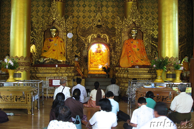 Shwedagon Paya - Tempel in Yangon, Myanmar