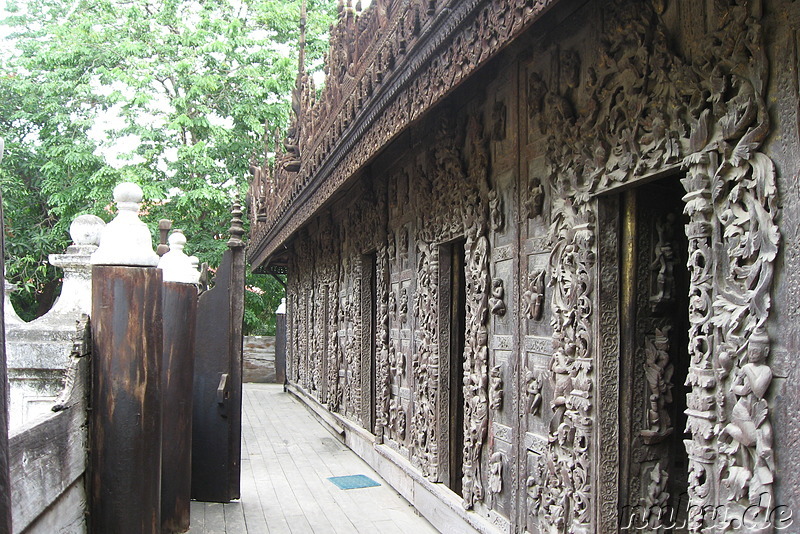 Shwenandaw Kyaung - Kloster in Mandalay, Myanmar