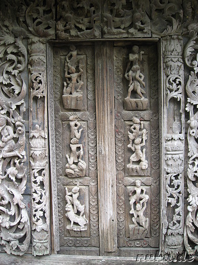Shwenandaw Kyaung - Kloster in Mandalay, Myanmar