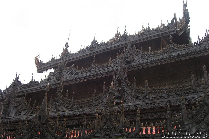 Shwenandaw Kyaung - Kloster in Mandalay, Myanmar