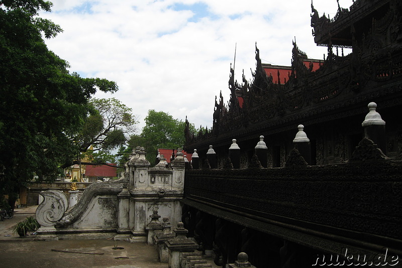 Shwenandaw Kyaung - Kloster in Mandalay, Myanmar