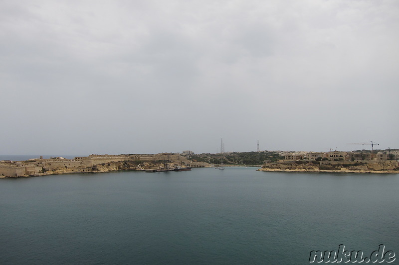 Siege Bell Memorial in Valletta, Malta