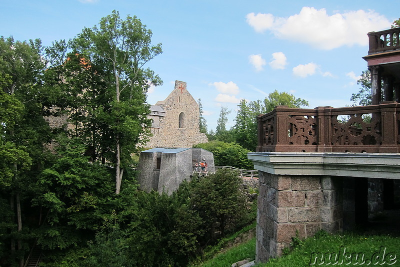 Sigulda Medieval Castle - Mittelalterliches Schloss in Sigulda, Lettland