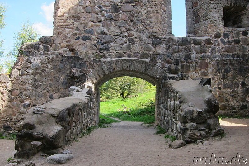 Sigulda Medieval Castle - Mittelalterliches Schloss in Sigulda, Lettland