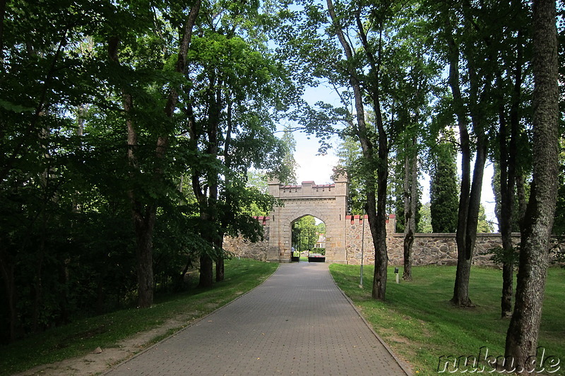 Sigulda New Castle - Neues Schloss in Sigulda, Lettland