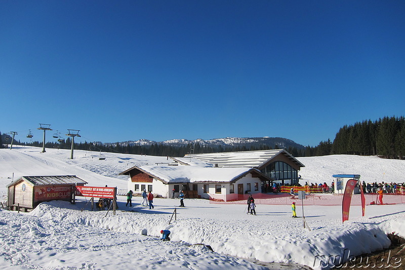 Skigebiet Winklmoosalm bei Reit im Winkl, Bayern