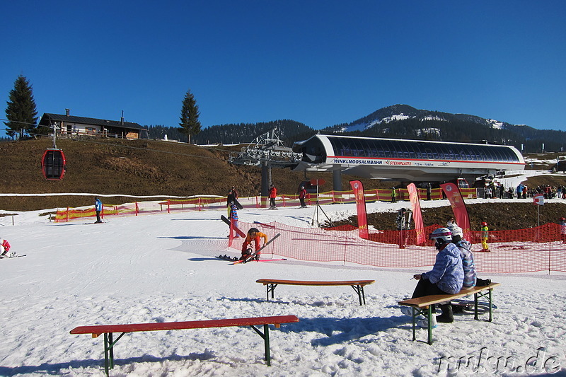 Skigebiet Winklmoosalm bei Reit im Winkl, Bayern