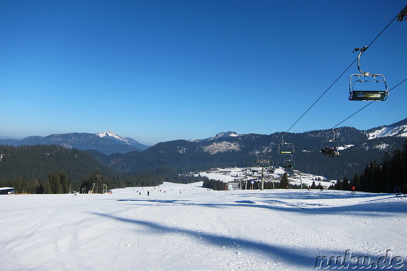 Skigebiet Winklmoosalm bei Reit im Winkl, Bayern