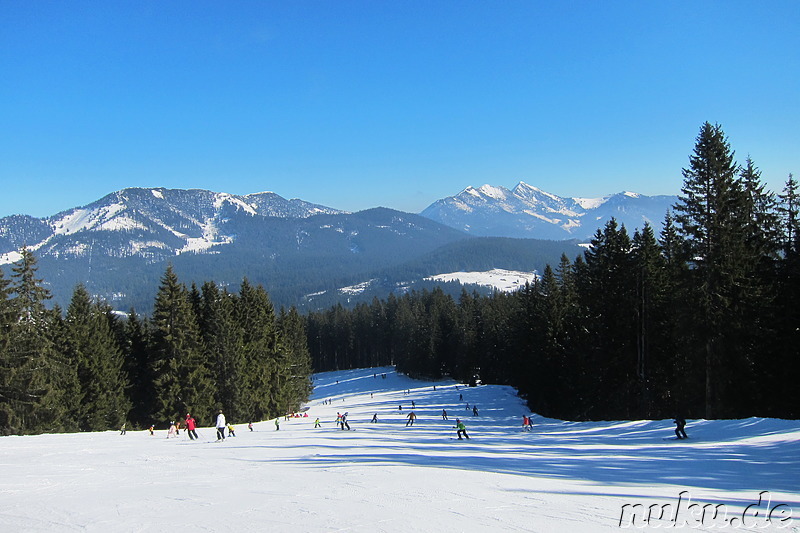 Skigebiet Winklmoosalm bei Reit im Winkl, Bayern
