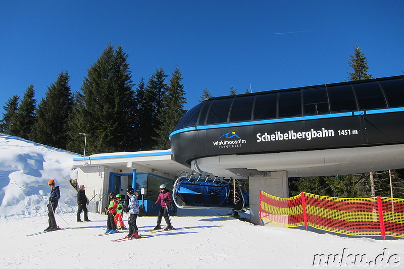 Skigebiet Winklmoosalm bei Reit im Winkl, Bayern