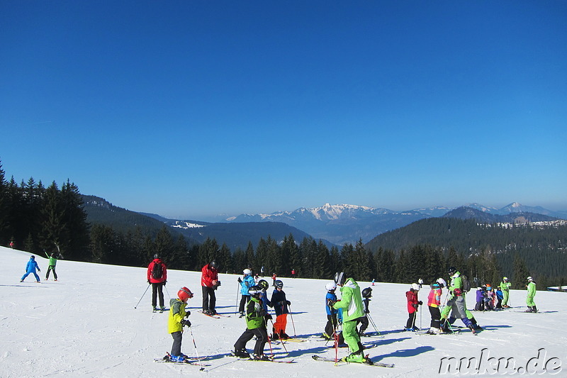 Skigebiet Winklmoosalm bei Reit im Winkl, Bayern