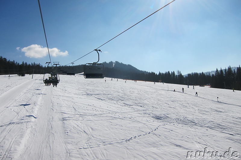 Skigebiet Winklmoosalm bei Reit im Winkl, Bayern