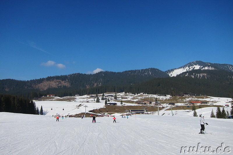 Skigebiet Winklmoosalm bei Reit im Winkl, Bayern