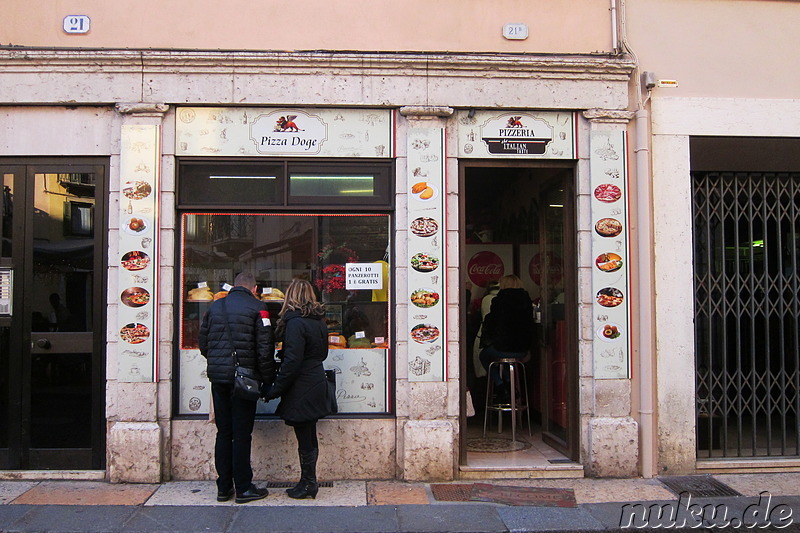 Snackbar in Verona, Italien