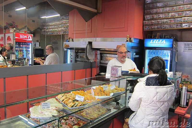 Snackbar in Verona, Italien