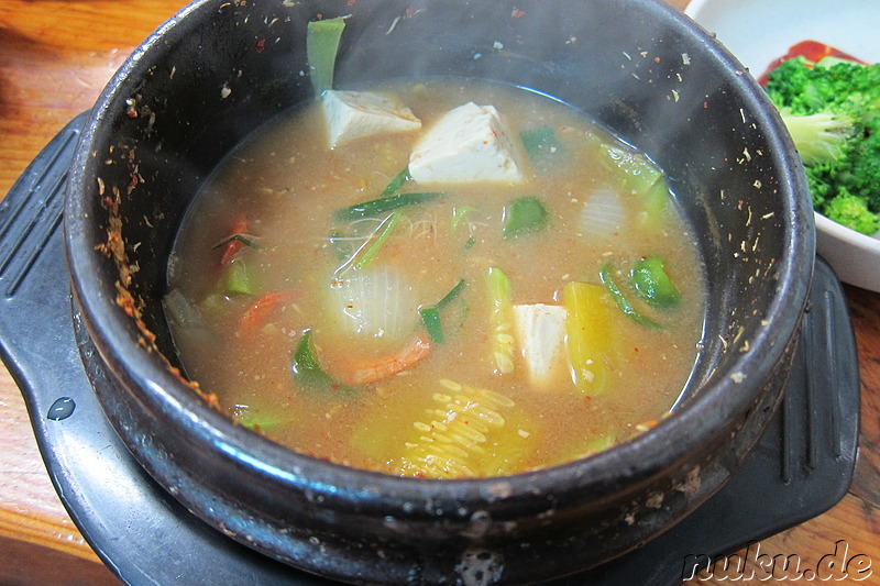 Sojabohnensuppe (된장찌개)