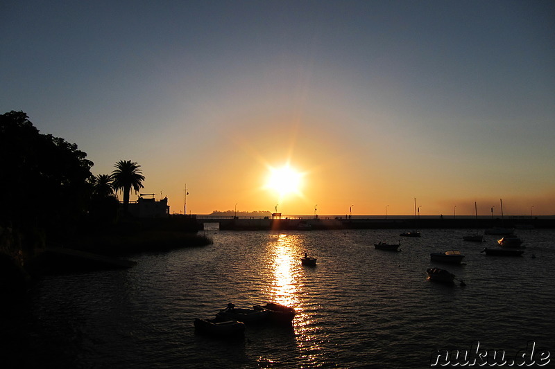 Sonnenuntergang in Colonia del Sacramento, Uruguay