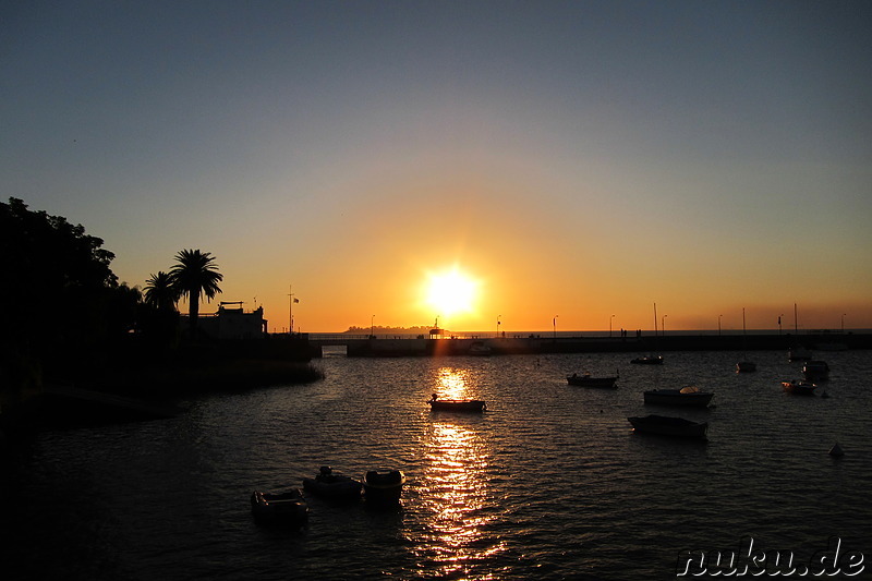 Sonnenuntergang in Colonia del Sacramento, Uruguay