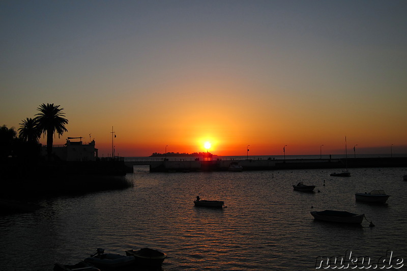 Sonnenuntergang in Colonia del Sacramento, Uruguay