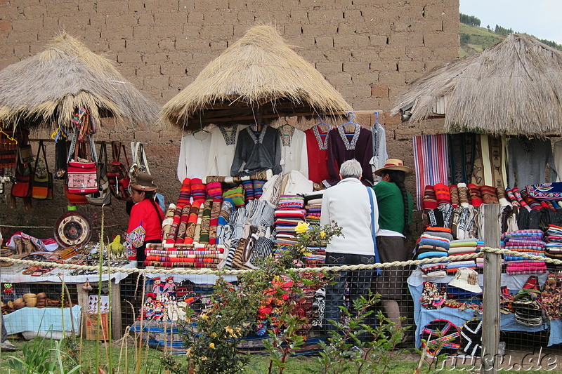 Souvenirgeschäft in Sicuani, Peru