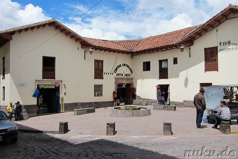 Souvenirshops in Cusco, Peru