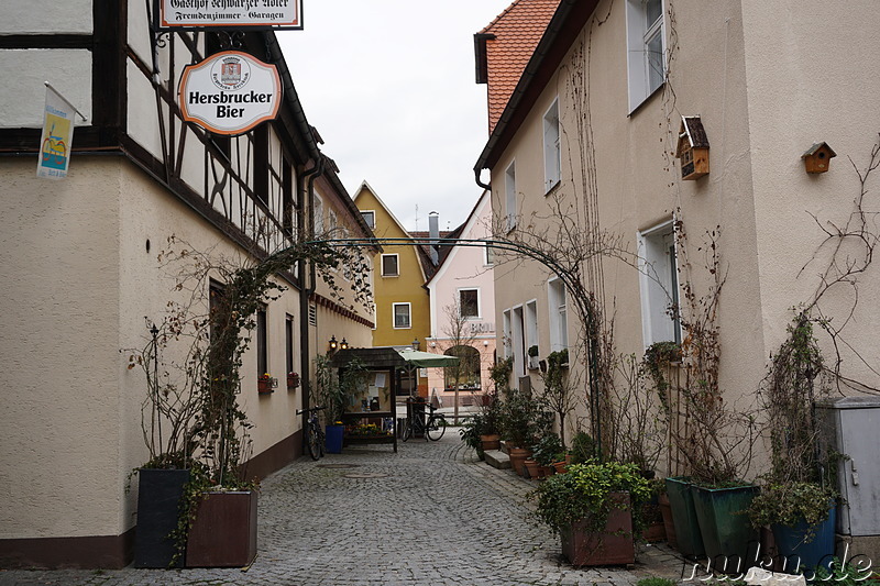 Spaziergang durch Hersbruck, Bayern