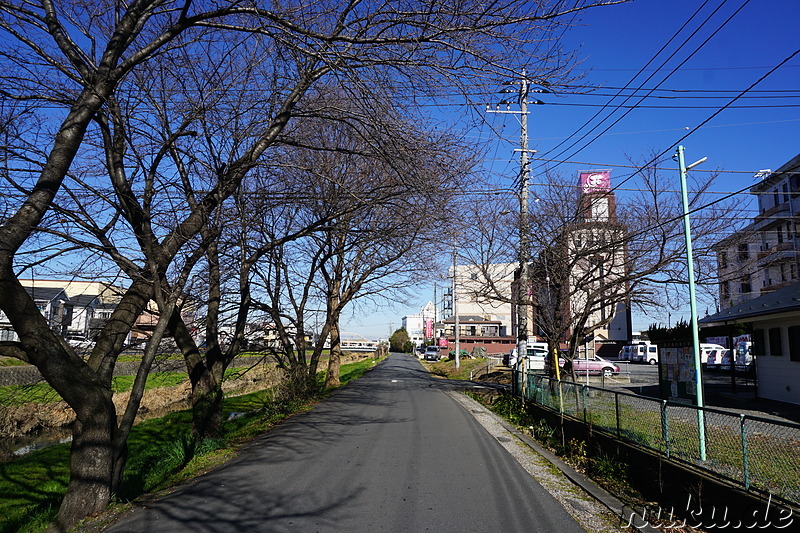 Spaziergang durch Kawagoe, Japan