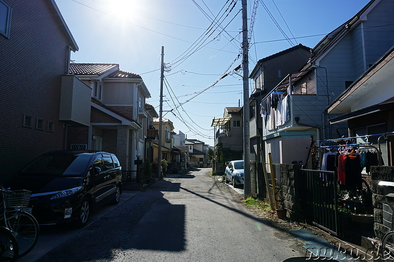 Spaziergang durch Kawagoe, Japan