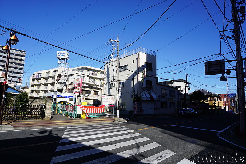 Spaziergang durch Kawagoe, Japan