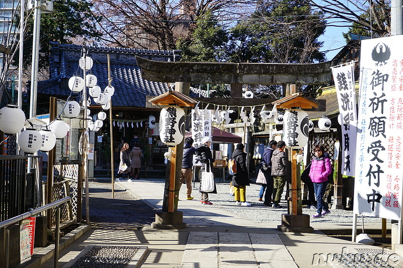 Spaziergang durch Kawagoe, Japan